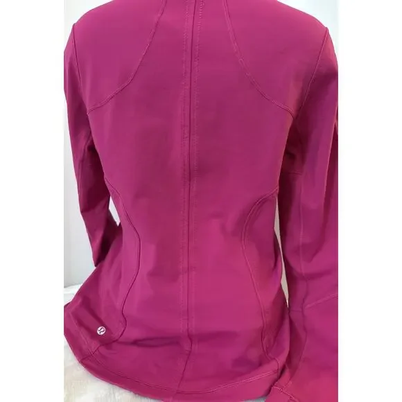 Lululemon - Define, Full Zip, Pink Jacket, Size 12 - Picture 4 of 8